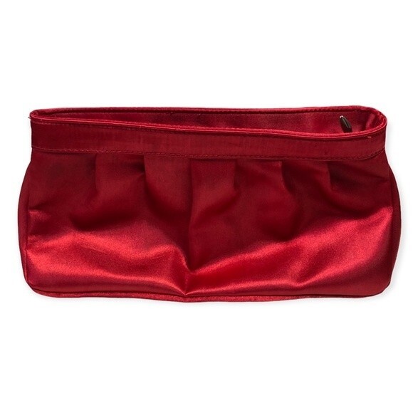 Lancome Paris Vintage Satin Sequence Make Up Bag - Picture 3 of 5